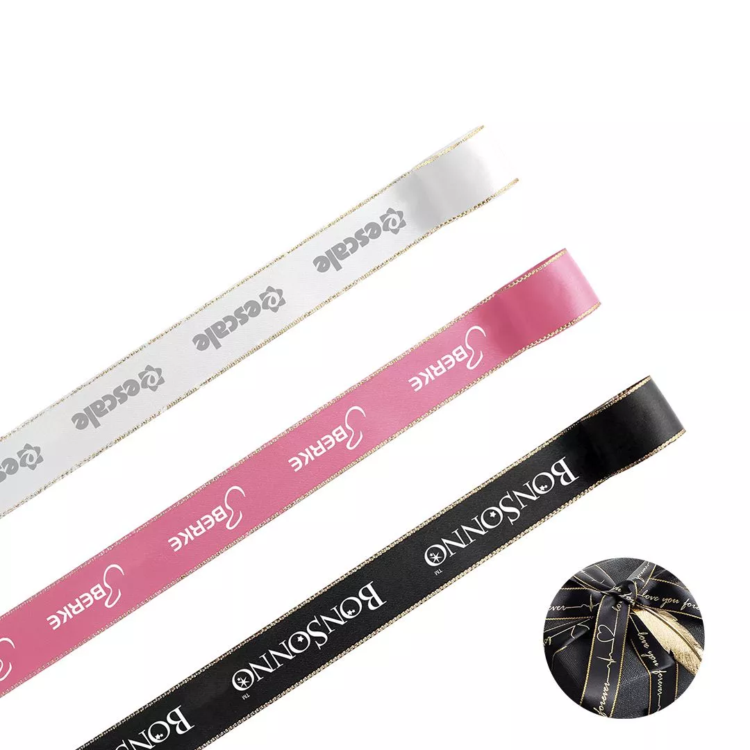 22mm Polyester Gold-Edged Ribbons 1 22mm Polyester Gold-Edged Ribbons