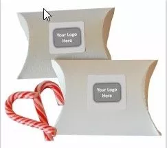 Promotioanl Gift Box- Jelly Beans In Coloured Pillow Box