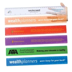 Bexa Transparent 30cm Rulers