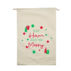 Christmas Cotton Ham Storage Bags