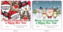 Christmas Promotional Cardboard Coasters