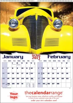 Customized Calendar Hot Rods