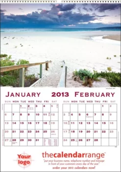 Custom Branded Wall Calendar Australia