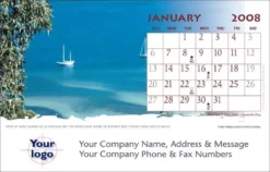 12 Page Desk Calendar