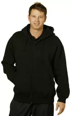 Promotional Zip Fleecy Hoodies Mens