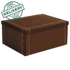 Large Memory Box With Decoration -gifts sale shop large memory box with decoration brown