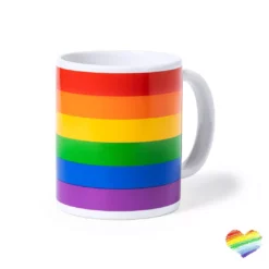 LGBT Rainbow Design Ceramic Mugs