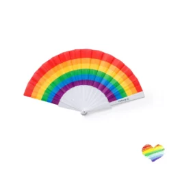 LGBT Rainbow Hand Fans