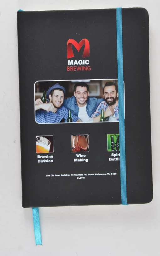 Branded A5 Notebooks With Elastic Closure 5 Branded A5 Notebooks With Elastic Closure - Image 5