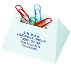 TRIANGULAR PAPER CLIP DISPENSER