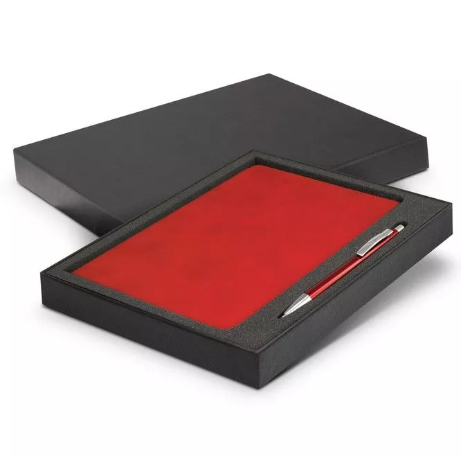Logo Decorated Notebook And Pen Gift Sets