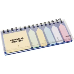 Mini Spiral Sticky Note Pads With Logo