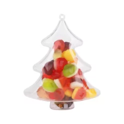 Pine Tree Plastic Xmas Ornaments