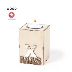 Yuletide Aroma Candles In Wooden Box